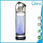Newest fashion design OEM 500ml hydrogen portable water bottle for Christmas Gift or business gift